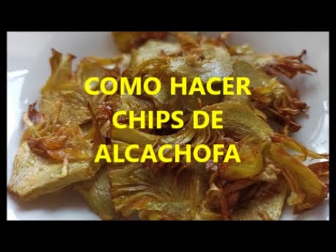 alcachofas fritas en freidora de aire