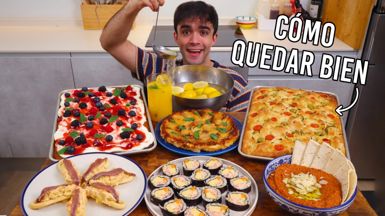 aperitivos para llevar a casa de amigos