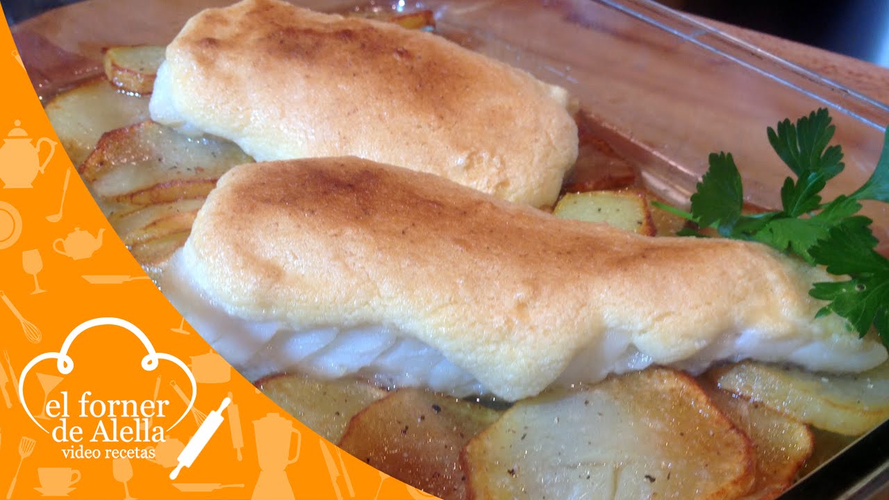 bacalao a la muselina de ajo