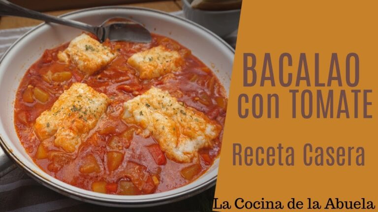 bacalao con tomate receta de la abuela