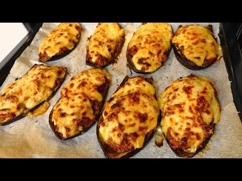berenjenas rellenas de carne con bechamel