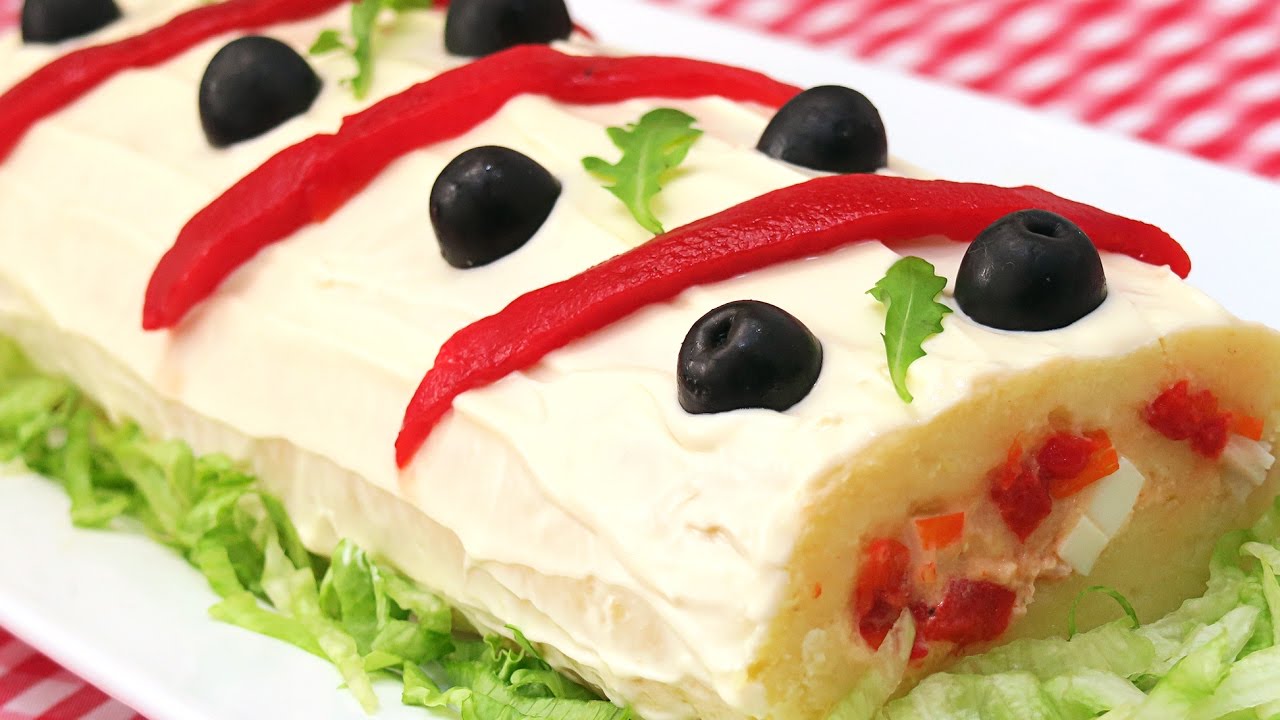 brazo gitano de patata y atun