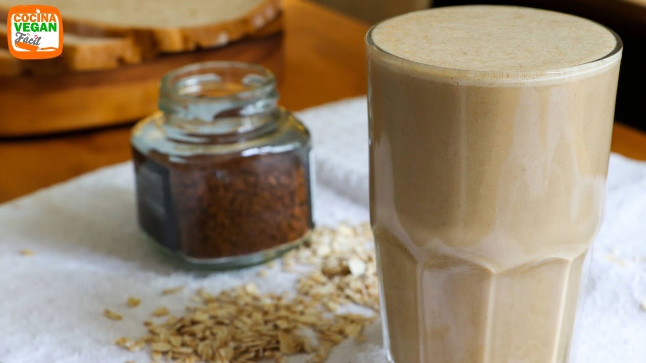 cafe con leche de avena calorias