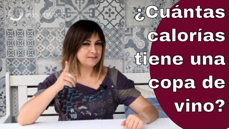calorías de una copa de vino tinto