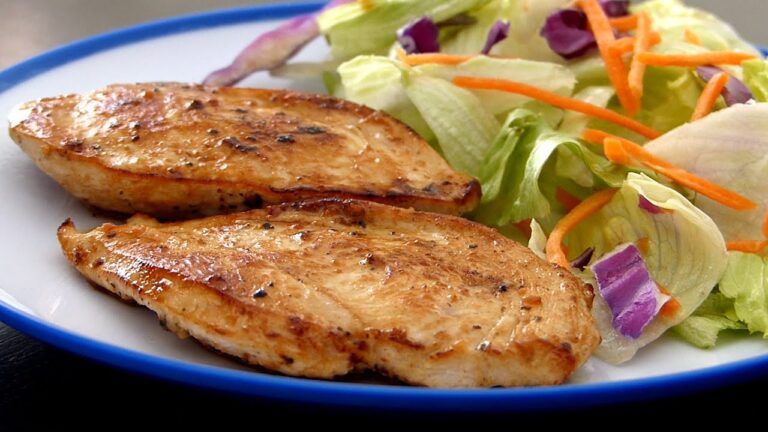 calorias de una pechuga a la plancha