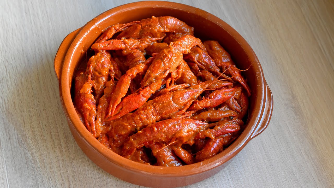 cangrejos en salsa de tomate picante