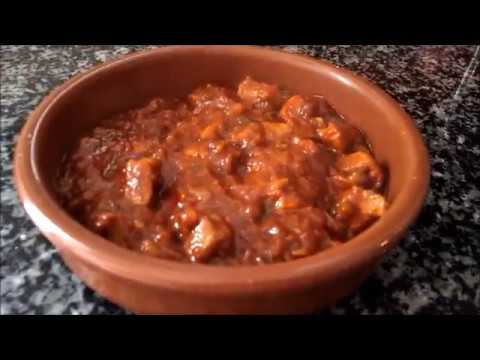 carne de cerdo con tomate como en los bares