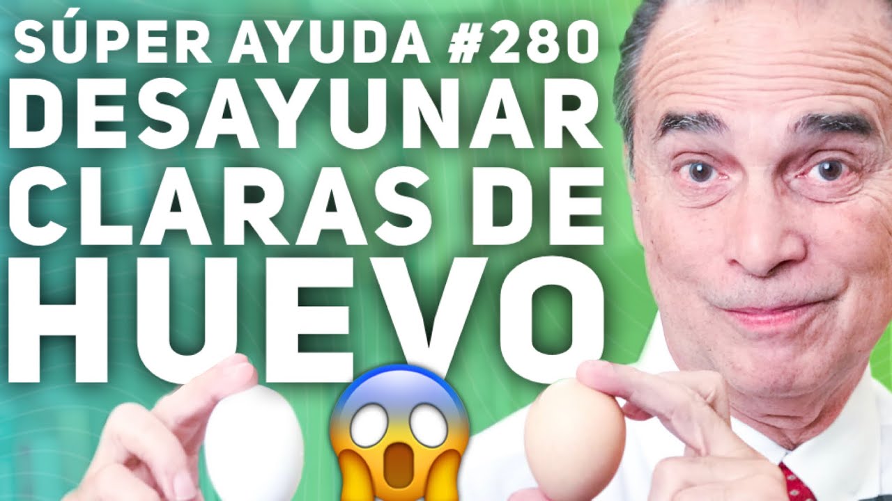 clara de huevo para que es bueno