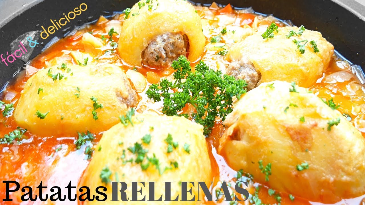cocina de la abuela patatas rellenas