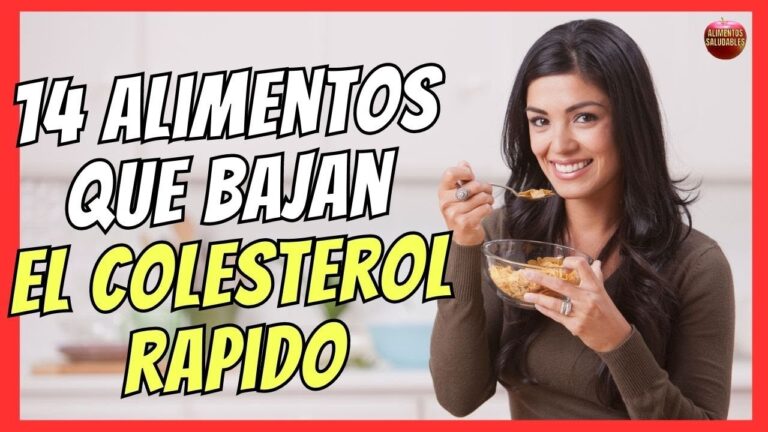 comidas para los que tienen colesterol
