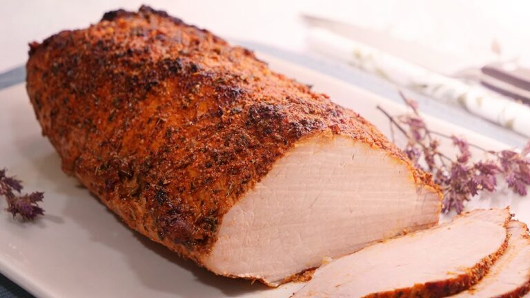 como asar un lomo de cerdo al horno