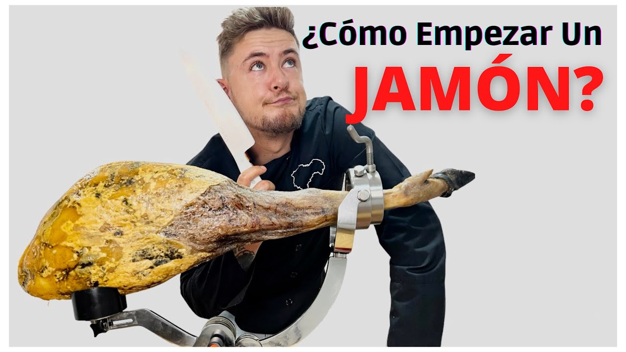 como colocar la pata de jamon