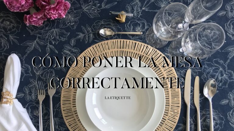 como colocar los cubiertos en un restaurante
