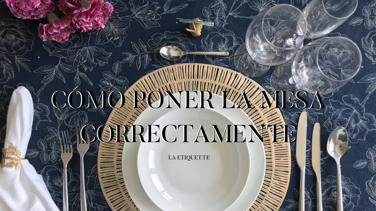 como colocar los cubiertos en un restaurante