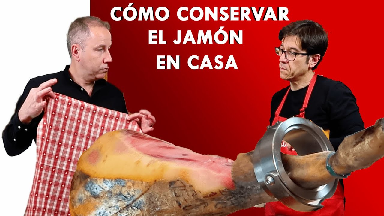 como conservar un jamon en casa sin empezar