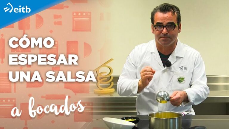 como espesar una bechamel que ha quedado líquida