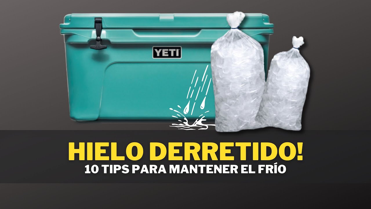 como llevar hielo sin que se derrita