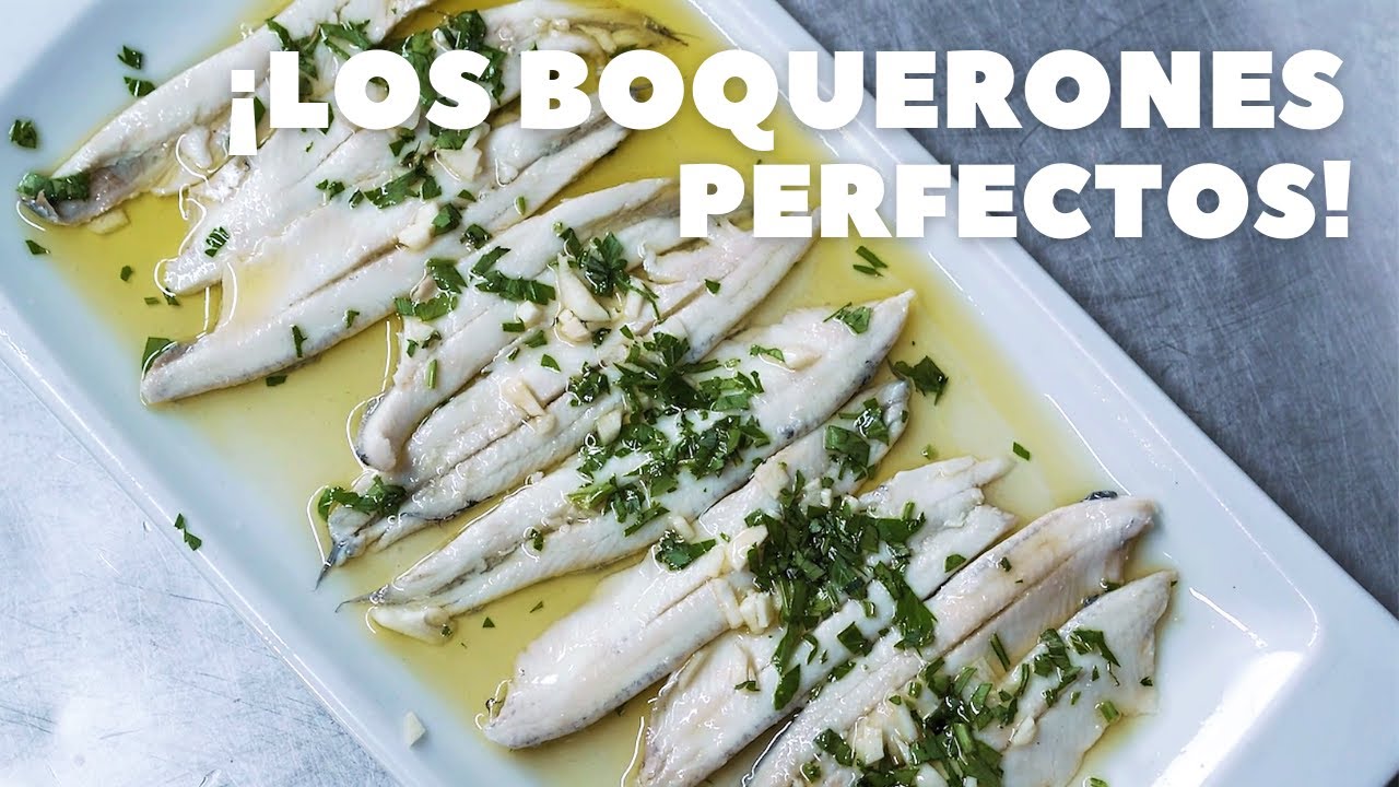 como preparar boquerones en vinagre caseros