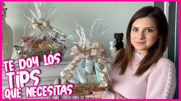 como preparar una cesta de regalo