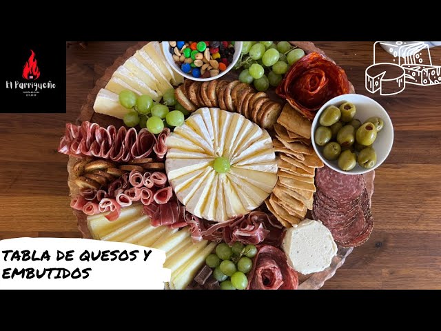 como presentar embutidos en la mesa