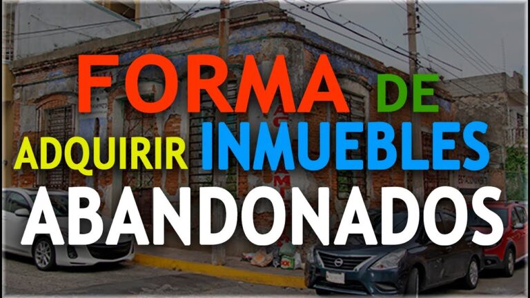 como saber de quien es un terreno abandonado