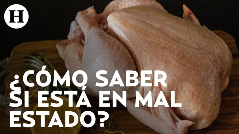 como saber si el pollo esta malo