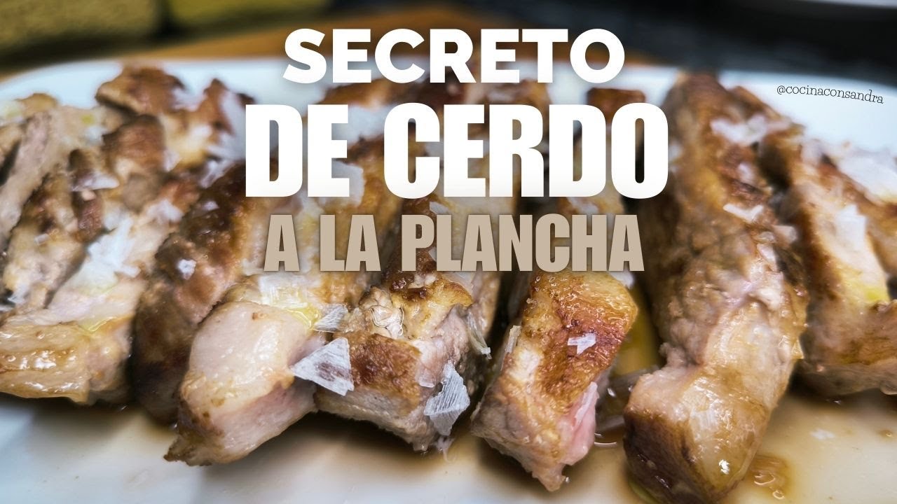 como se prepara el secreto de cerdo