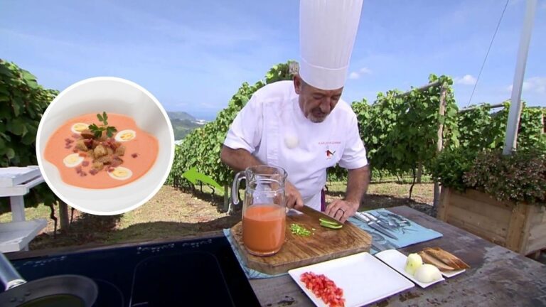 con que se acompaña el gazpacho
