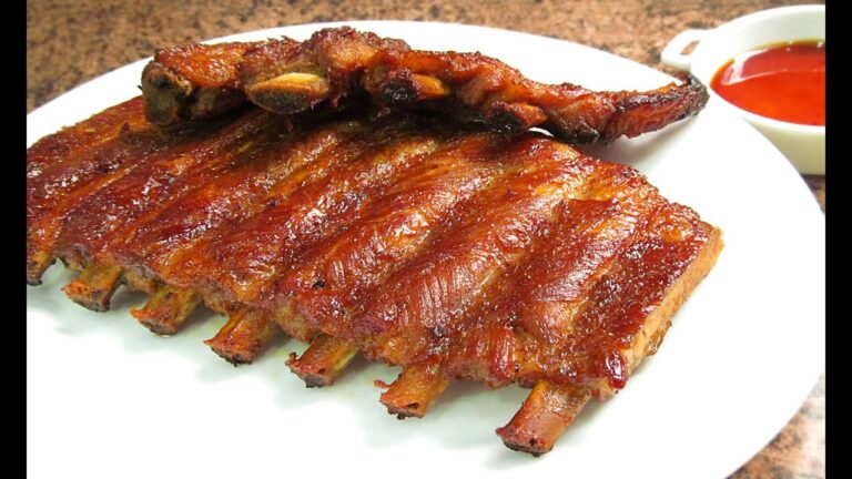 costillar de cerdo a la miel
