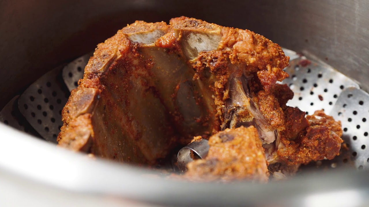 costillas a la olla a presión