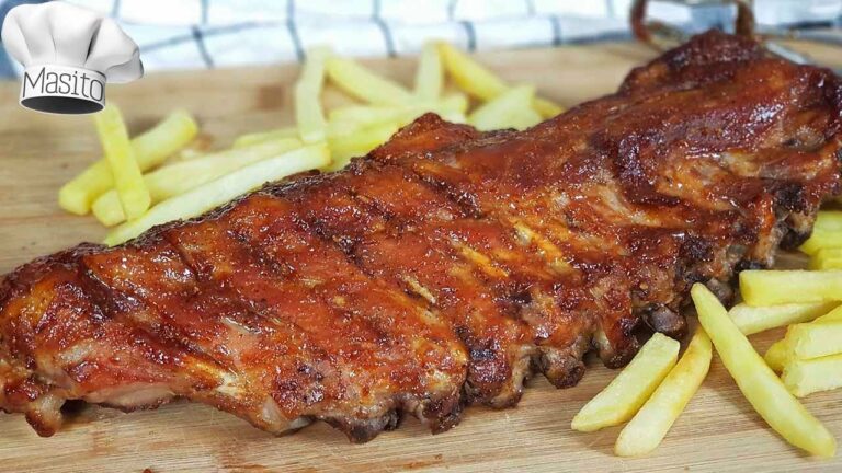 costillas al horno barbacoa foster hollywood