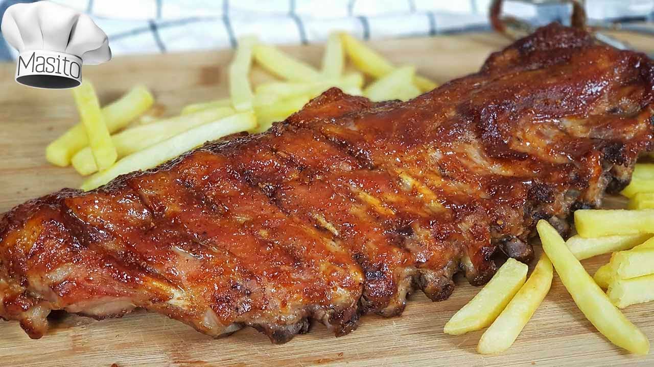 costillas al horno barbacoa foster hollywood