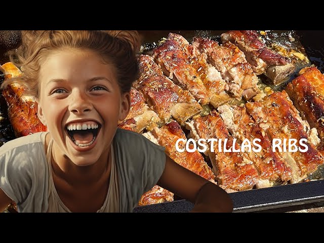 costillas asadas al horno a baja temperatura