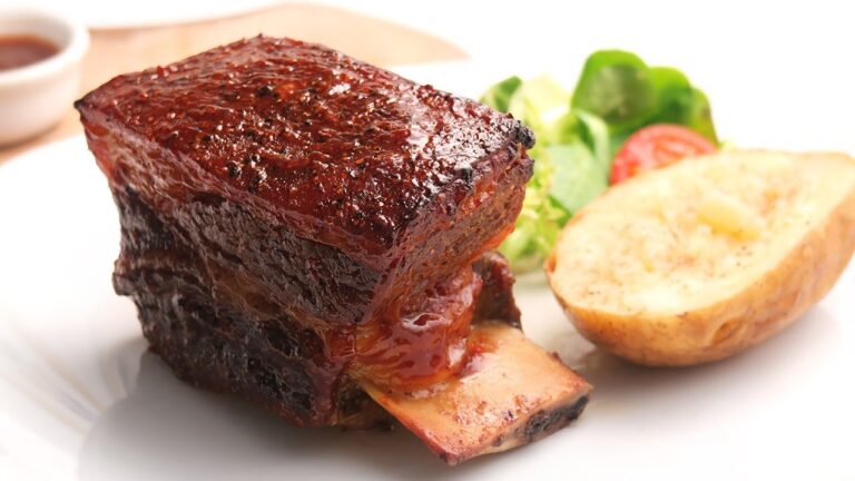 costillas de ternera al horno muy tiernas