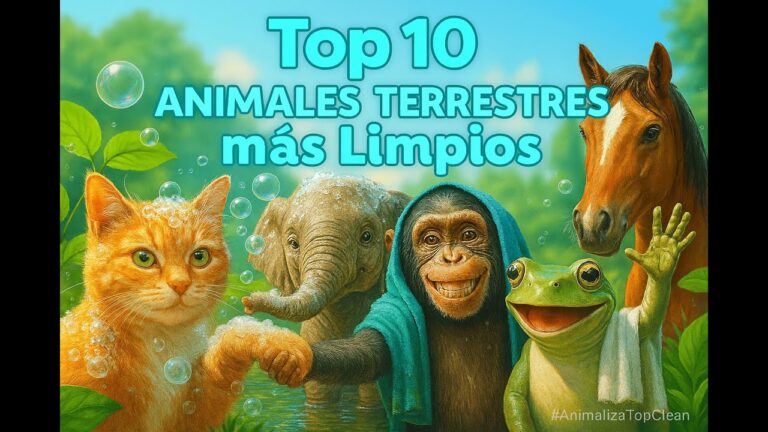 cuál es el animal más limpio del mundo