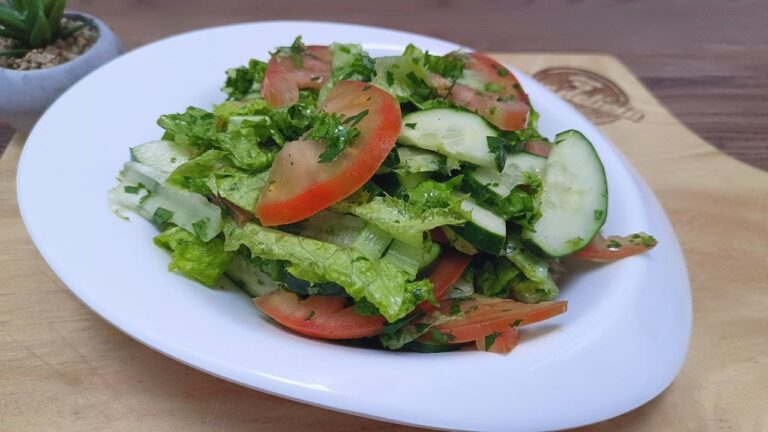 cuantas calorias tiene una ensalada de lechuga y tomate