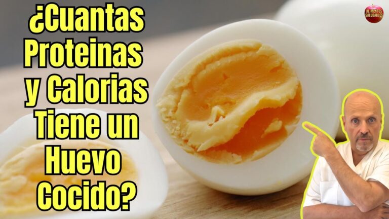 cuantas proteina tiene una clara de huevo