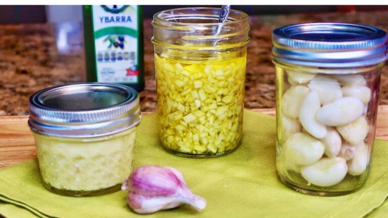 cuanto dura el ajo en aceite