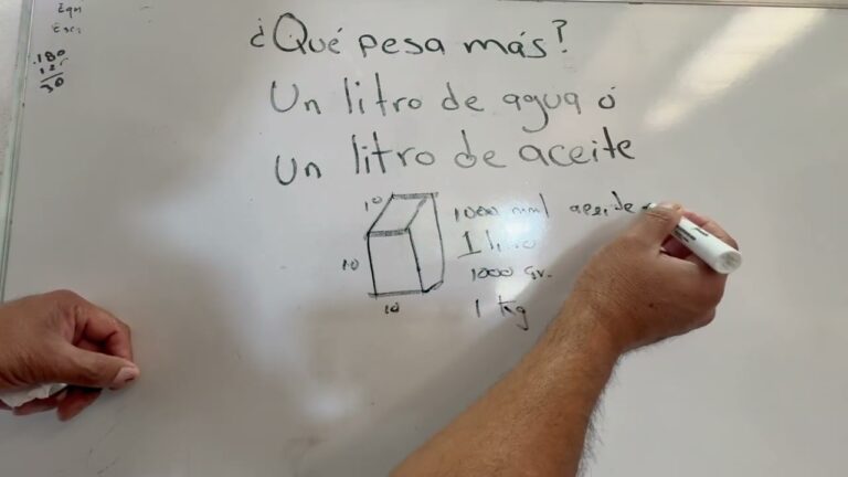 cuanto pesa 1 litro de aceite