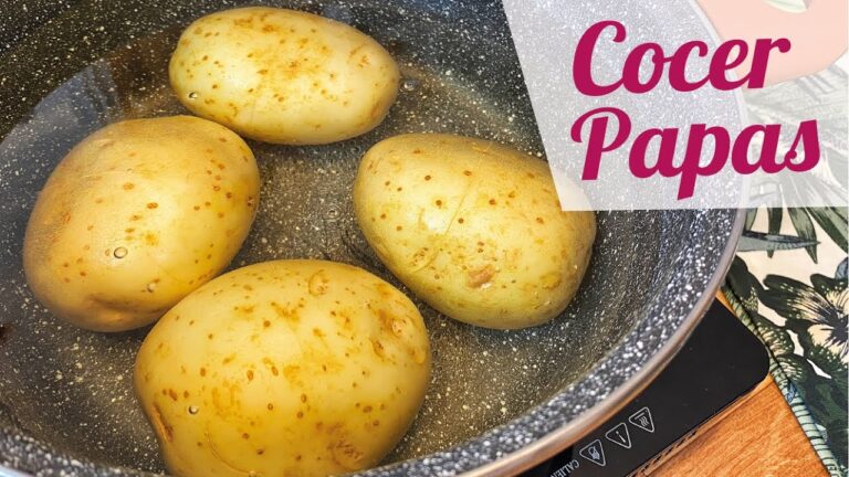 cuanto tiempo hay que cocer las patatas