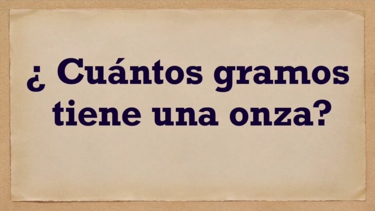 cuantos gramos hay en una onza