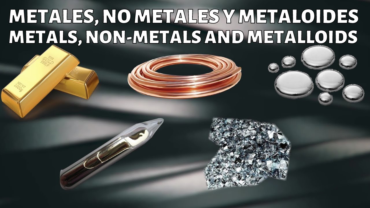 diferencia entre metal y no metal