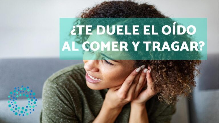 dolor al tragar saliva y dolor de oido