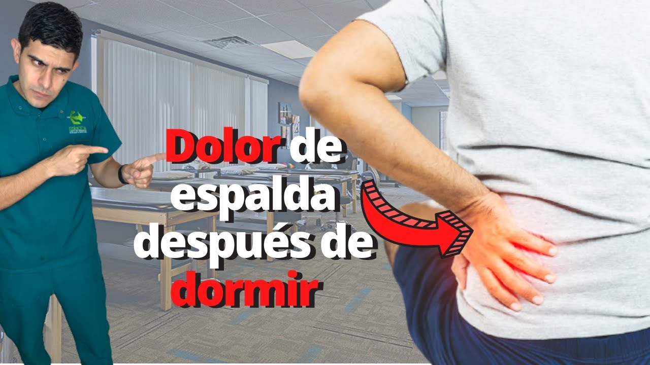 dolor de espalda por dormir boca abajo