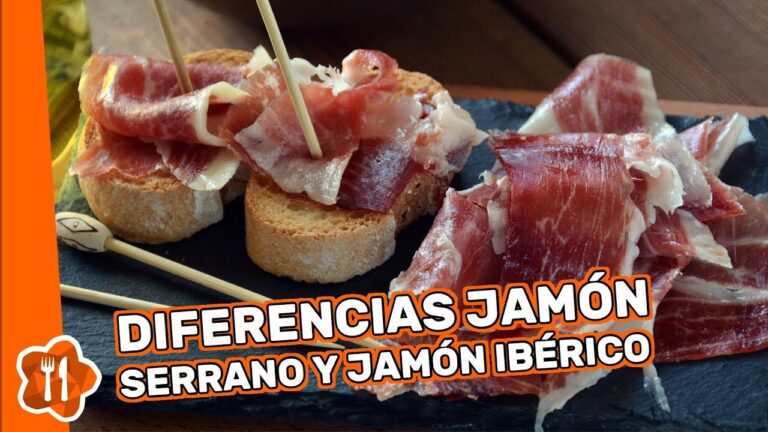 el jamon serrano de que animal es