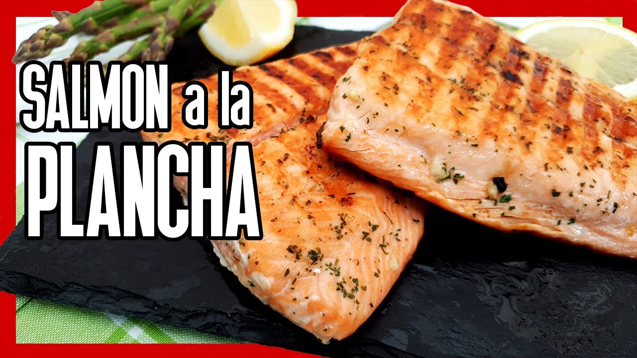 el salmón a la plancha engorda