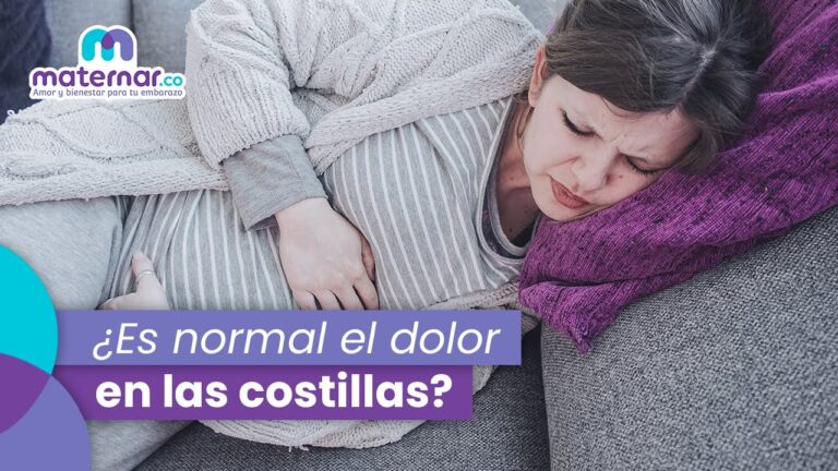 embarazada de 32 semanas y dolor en las costillas