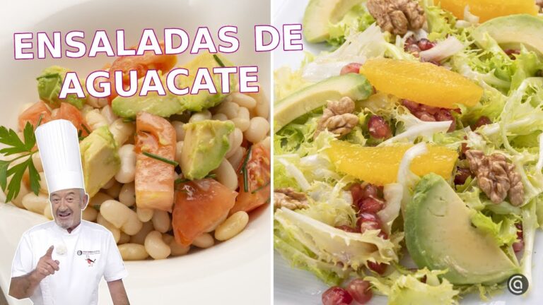 ensalada de aguacate y gambas arguiñano