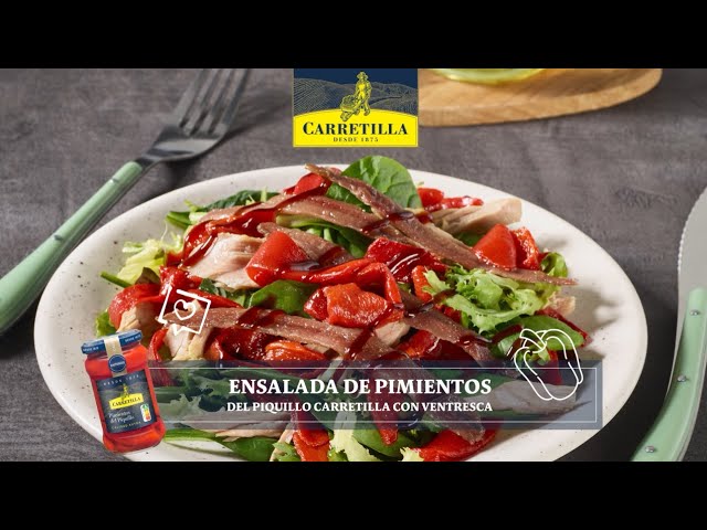ensalada de pimientos del piquillo y ventresca