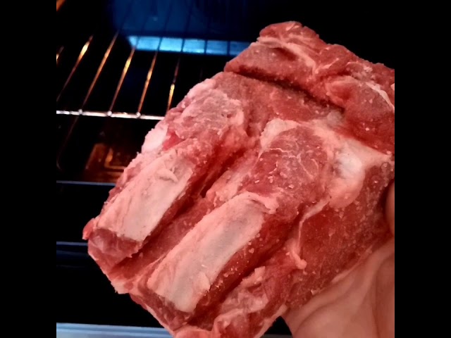 entrecot al horno a baja temperatura